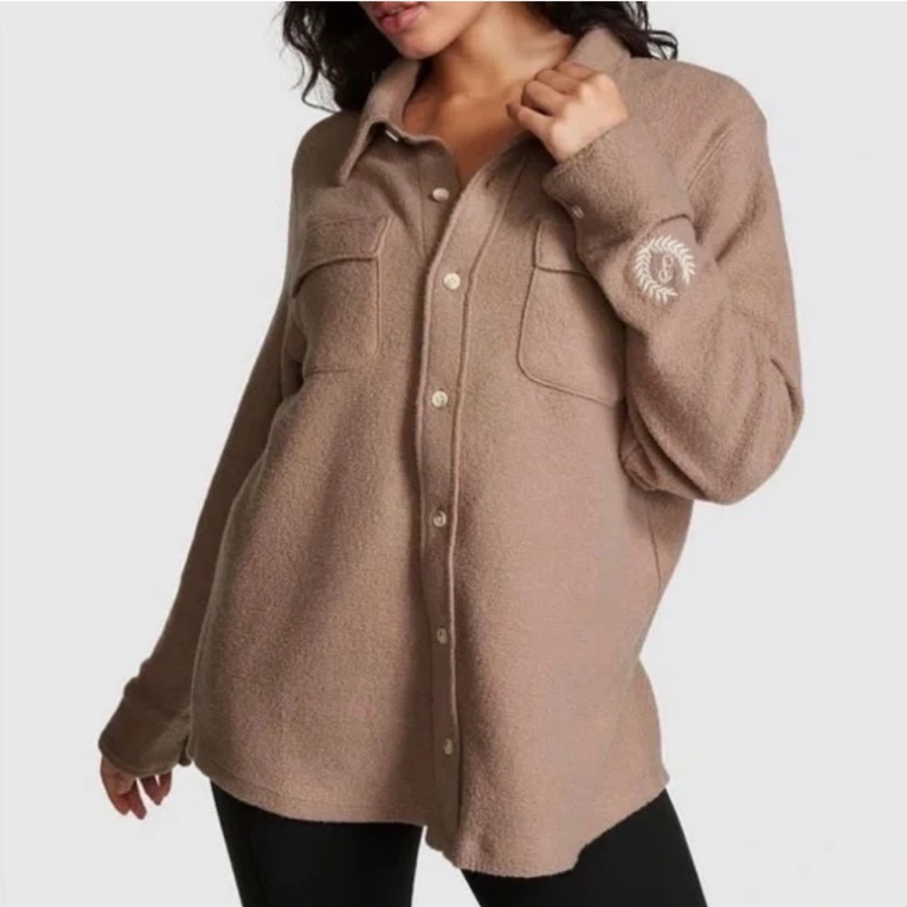 PINK Victoria’s Secret - Button-Up Fleece